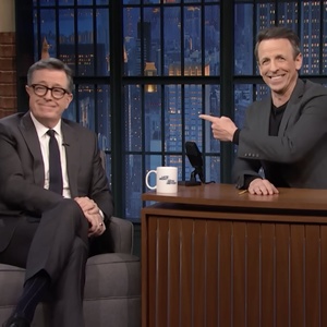 Seth Meyers Wants Stephen Colbert to Star in OH, MARY! Photo