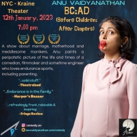 Anu Vaidyanathan Makes Off-Broadway Debut With Solo Show BC:AD