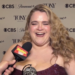 Video: Bonnie Milligan Celebrates Tony Win for 'Best Featured Actress in a Musical'