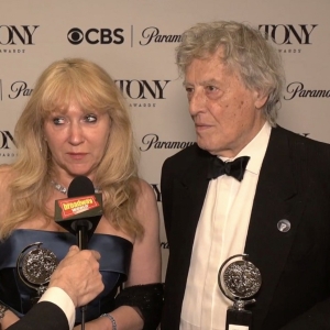 Video: Tom Stoppard and Sonia Friedman Celebrate Tony Win for 'Best Play' Photo