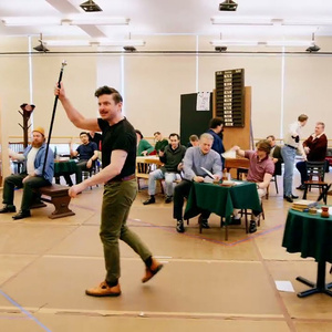 Video: Will Blum and the Cast of Papermills 1776 Sing Sit Down, John Photo