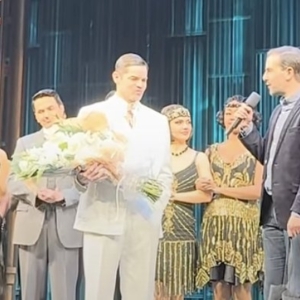 Video: Jeremy Jordan's Final Bows and Speech at THE GREAT GATSBY