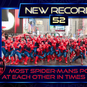 Tonight Show Sets Times Square Record for Spider-Man: Brand New Day Photo