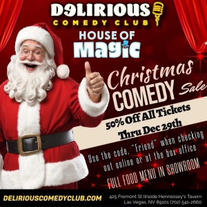 Delirious Comedy Club to Offer 50% Off All Tickets Through The End Of The Year Photo