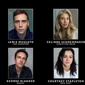 George Blagden, Courtney Stapleton, and Mazz Murray Join LOVE NEVER DIES at the Londo Photo