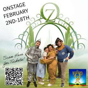 THE WIZARD OF OZ to be Presented at The Belle Theatre in February