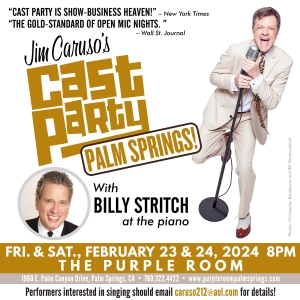 JIM CARUSO'S CAST PARTY to Return to Palm Springs in February Video