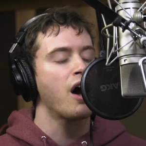 Photos/Video: Go Inside the Recording Studio with Schmidt, Comer, & Grant Singing 'Th Photo