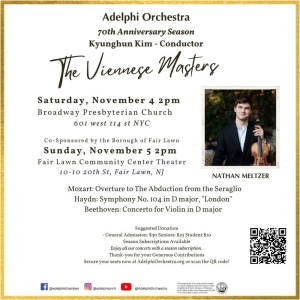 The Adelphi Orchestra Launches 70th Anniversary Season With The Viennese Masters Interview