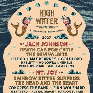 High Water Fest Announces 2027 Lineup With Jack Johnson, Mt. Joy Photo