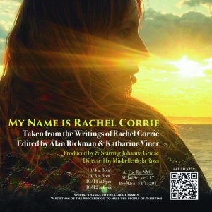 MY NAME IS RACHEL CORRIE To Have Brooklyn Premiere At The Rat NYC Photo