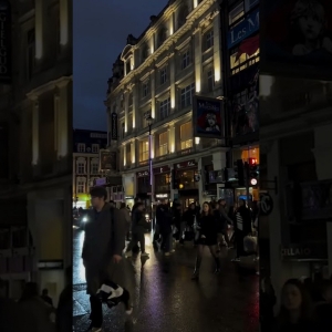 Video: West End Theatre Lights Dim for Maggie Smith Photo