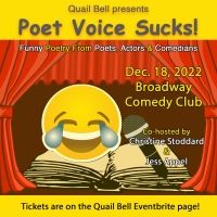 POET VOICE SUCKS to Return To Broadway Comedy Club For Fourth Edition This Month Photo