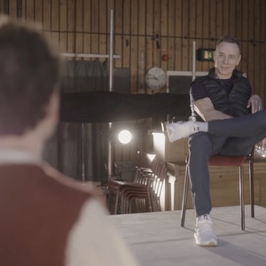 Video: Ben Daniels&nbsp;& Laurie Kynaston Rehearse for MAN AND BOY Photo