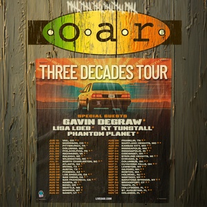 Rock Band O.A.R. Unveils Expansive 'O.A.R. Three Decades Tour' Photo