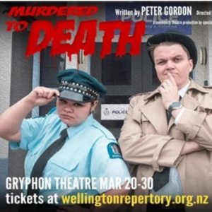 Review: MURDERED TO DEATH By Wellington Repertory at Gryphon Theatre Photo
