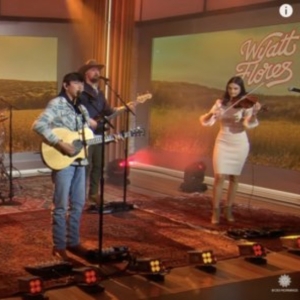 Videos: Wyatt Flores Performs Three Songs on CBS SATURDAY MORNING Photo