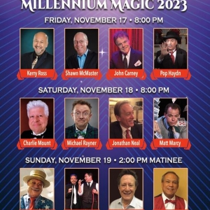 Lineup of Star Magicians Set For Millennium Magic 2023