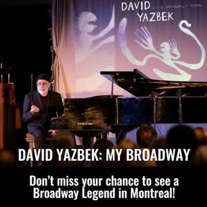 Spotlight: DAVID YAZBEK: MY BROADWAY at Segal Centre for Performing Arts Photo