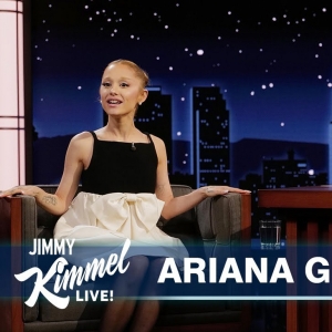 Video: Ariana Grande Talks WICKED Oscar Nom, Sings 'Defying Gravity' Riff on JIMMY KI Video