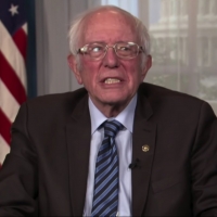 VIDEO: Sen. Bernie Sanders Reacts to His Photograph Becoming a Viral Meme Video
