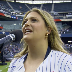 Video: Watch SMASH Star Bella Coppola Perform the National Anthem at the Mets Game Video