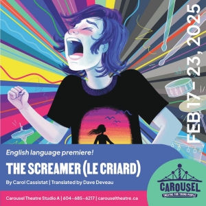 THE SCREAMER English Premiere to be Presented at Carousel Theatre Photo