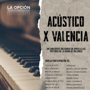 Artistas de la escena madrileña se unen para cantar en acústico por Valencia Photo