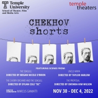 Temple Theaters Shares MFA Directors' CHEKHOV SHORTS Photo