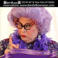 Dame Edna Impersonator Scott F. Mason to Present MOUTH TO MOUTH WITH THE DAME in Nove Video