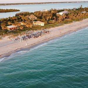 Sam Beam and Lindsey Ferrentino Join Hermitage Beach Program Photo