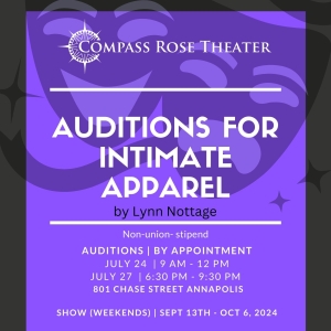 Compass Rose Theater is Seeking African-American Theater Actors For INTIMATE APPAREL