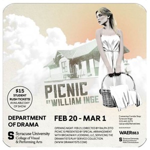 PICNIC to Begin Performances Tonight at Syracuse University Department of Drama