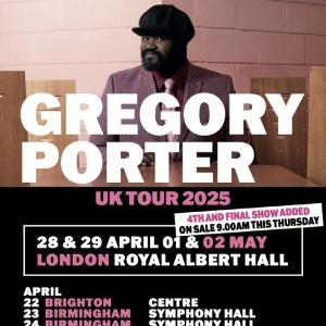 Gregory Porter Adds London's Royal Albert Hall Date for May 2025 Photo