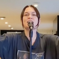 VIDEO: Jessie J Performs 'Defying Gravity' From WICKED in Her Living Room Video