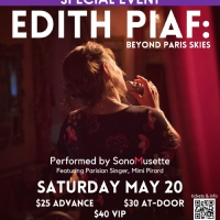 Town Hall Theatre Company to Present EDITH PIAF: BEYOND PARIS SKIES in May