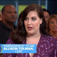 VIDEO: Allison Tolman Talks EMERGENCE on GOOD MORNING AMERICA!