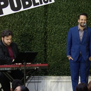 Video: Watch Lin-Manuel Miranda, Anna Uzele & Christopher Jackson Perform at Gala on…