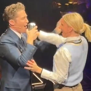 Video: Matthew Morrison Dances With GLEE Co-Star Heather Morris at JUST IN TIME Photo