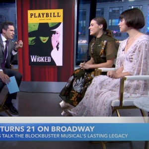 Video: Mary Kate Morrissey and Alexandra Socha Celebrate 21 Years of WICKED on GMA Photo