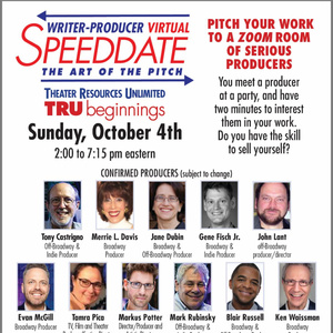Theater Resources Unlimited to Host Writer-Producer Virtual Speed Date Photo