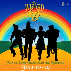 Full Cast Set for THE WIZARD OF OZ at 5-Star Theatricals Photo