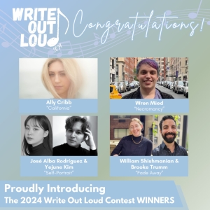 Winners And Finalists Announced for WRITE OUT LOUD 2024 Songwriting Competition Photo