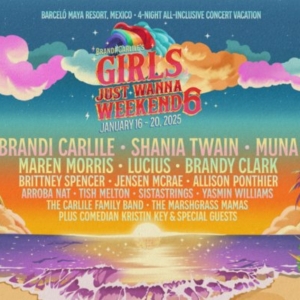 Shania Twain, MUNA, & More Join 6th Annual 'Girls Just Wanna Weekend' Lineup Photo