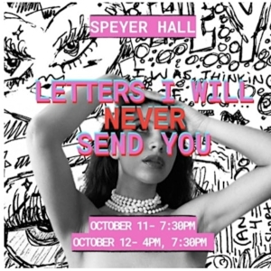 LETTERS I WILL NEVER SEND YOU, A One Woman Show, To Premiere This Fall Photo