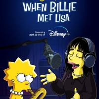 Billie Eilish Teams up With THE SIMPSONS in New Disney+ Short 'When Billie Met Lisa' Photo