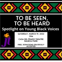 SD Junior Theatre Presents TO BE SEEN, TO BE HEARD: SPOTLIGHT ON YOUNG BLACK VOICES Video