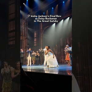 Video: Watch Aisha Jacksons Final THE GREAT GATSBY Curtain Call Photo
