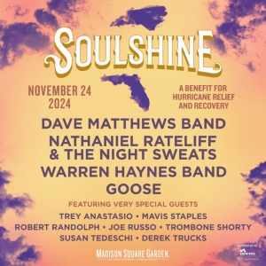 Dave Matthews Band, Warren Haynes Band, & More to Play Madison Square Garden Benefit  Photo