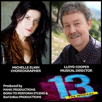 Acclaimed Choreographer and Multi-Award Winning Musical Director Join The Team of 13 THE MUSICAL at The Simi Valley Cultural Arts Center